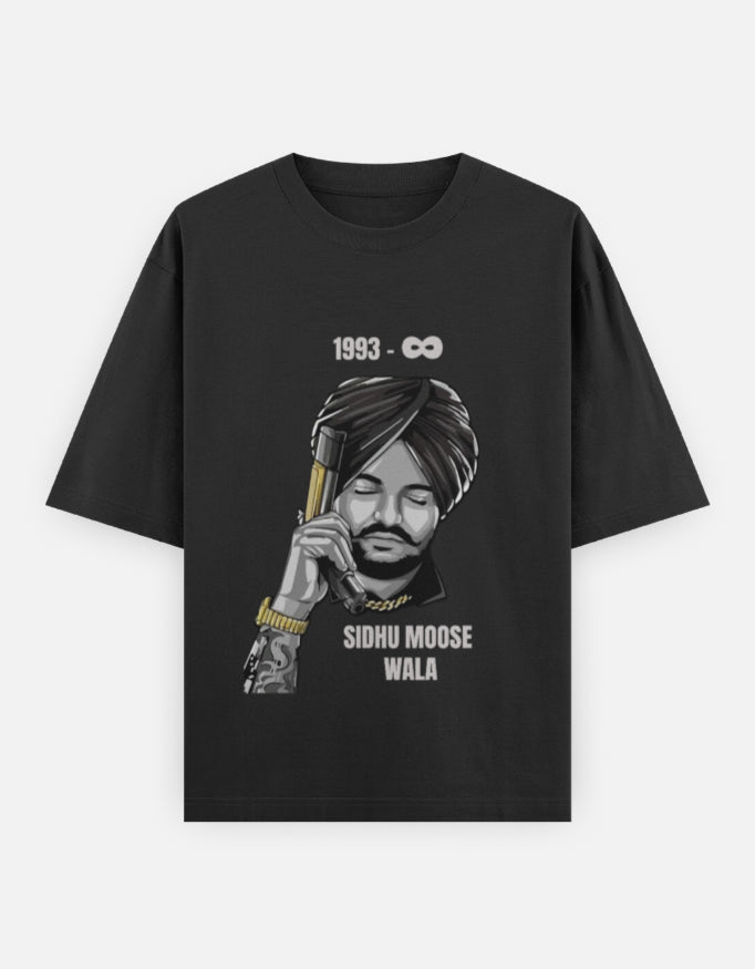 Sidhu Moose Wala OVERSIZED T-SHIRT