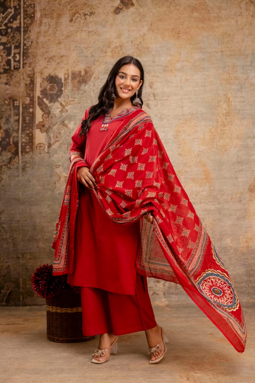 Anarkali Kurti | Heavy Hand Work Pant Malmal Dupatta  Arrival | New Summer Collection |