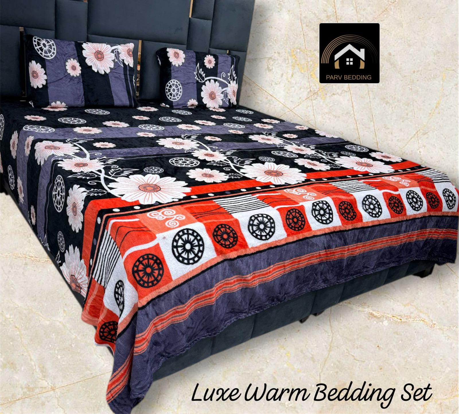 King Size Warm Flannel Bedsheet