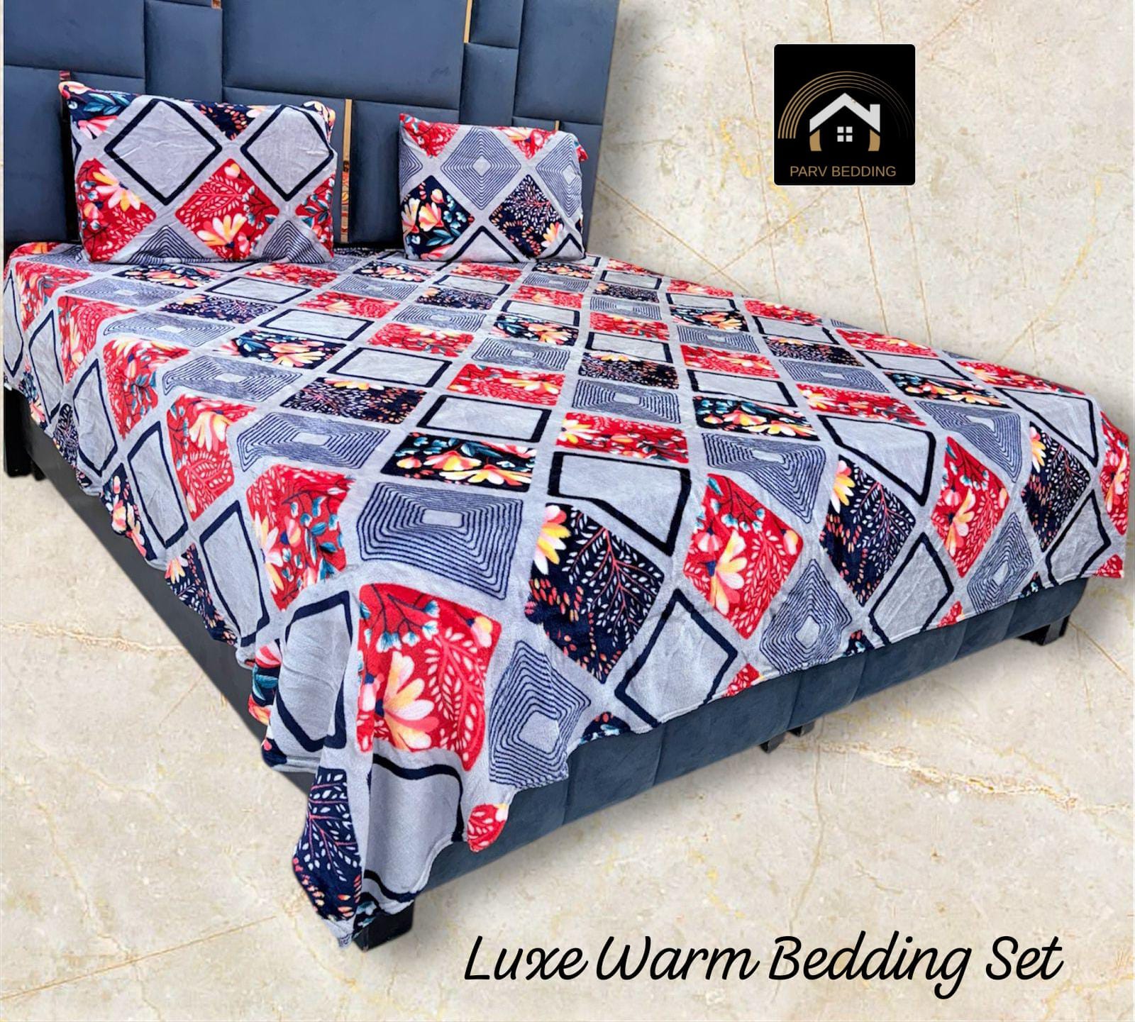 King Size Warm Flannel Bedsheet
