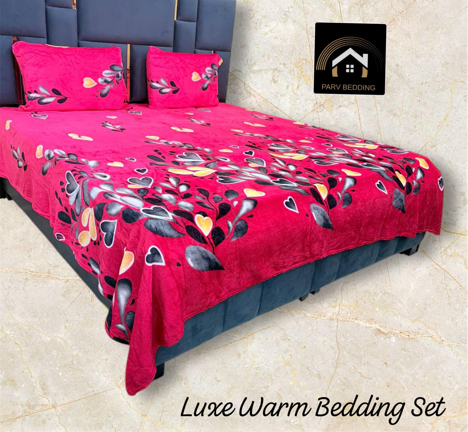 King Size Warm Flannel Bedsheet