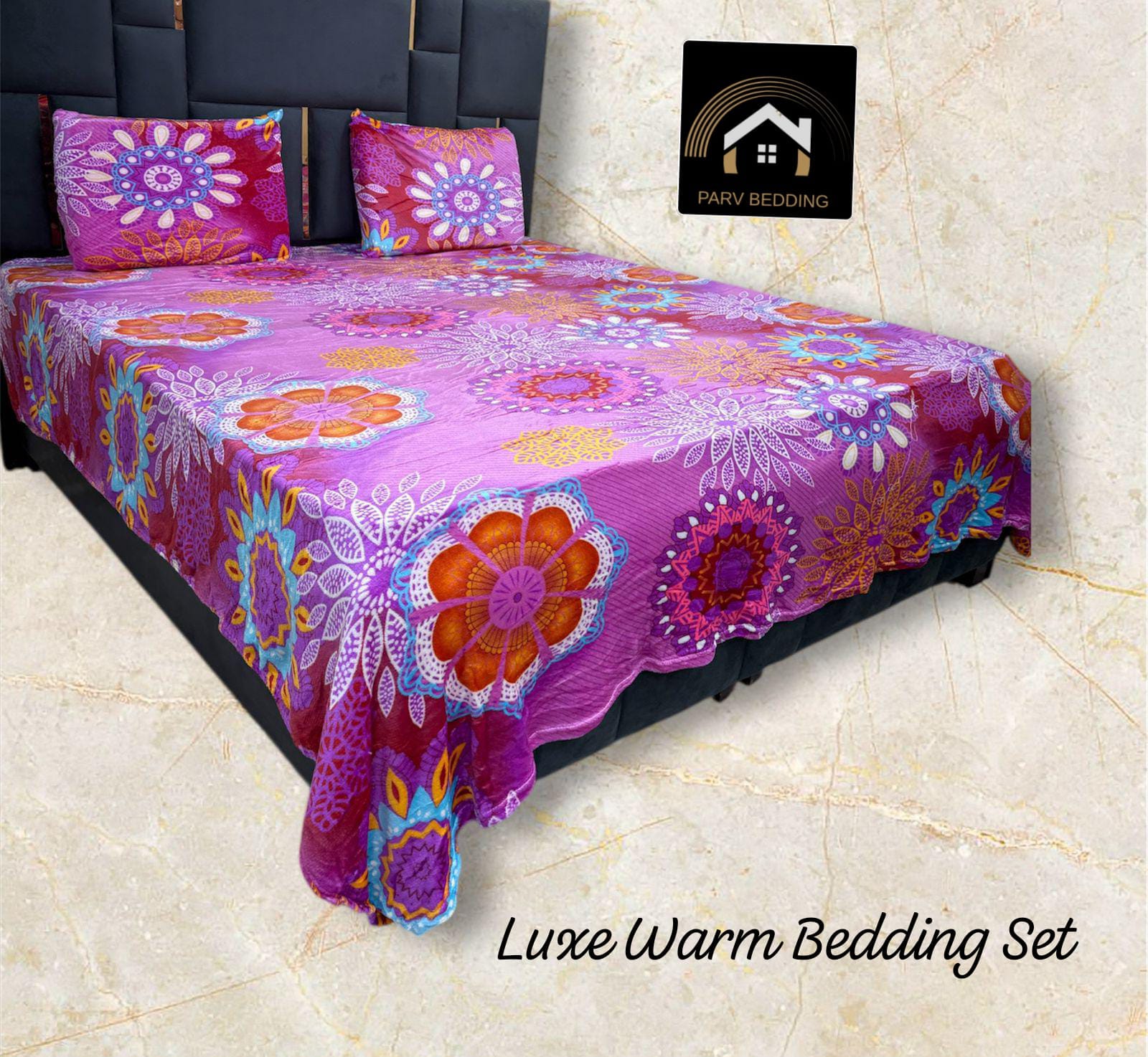 King Size Warm Flannel Bedsheet