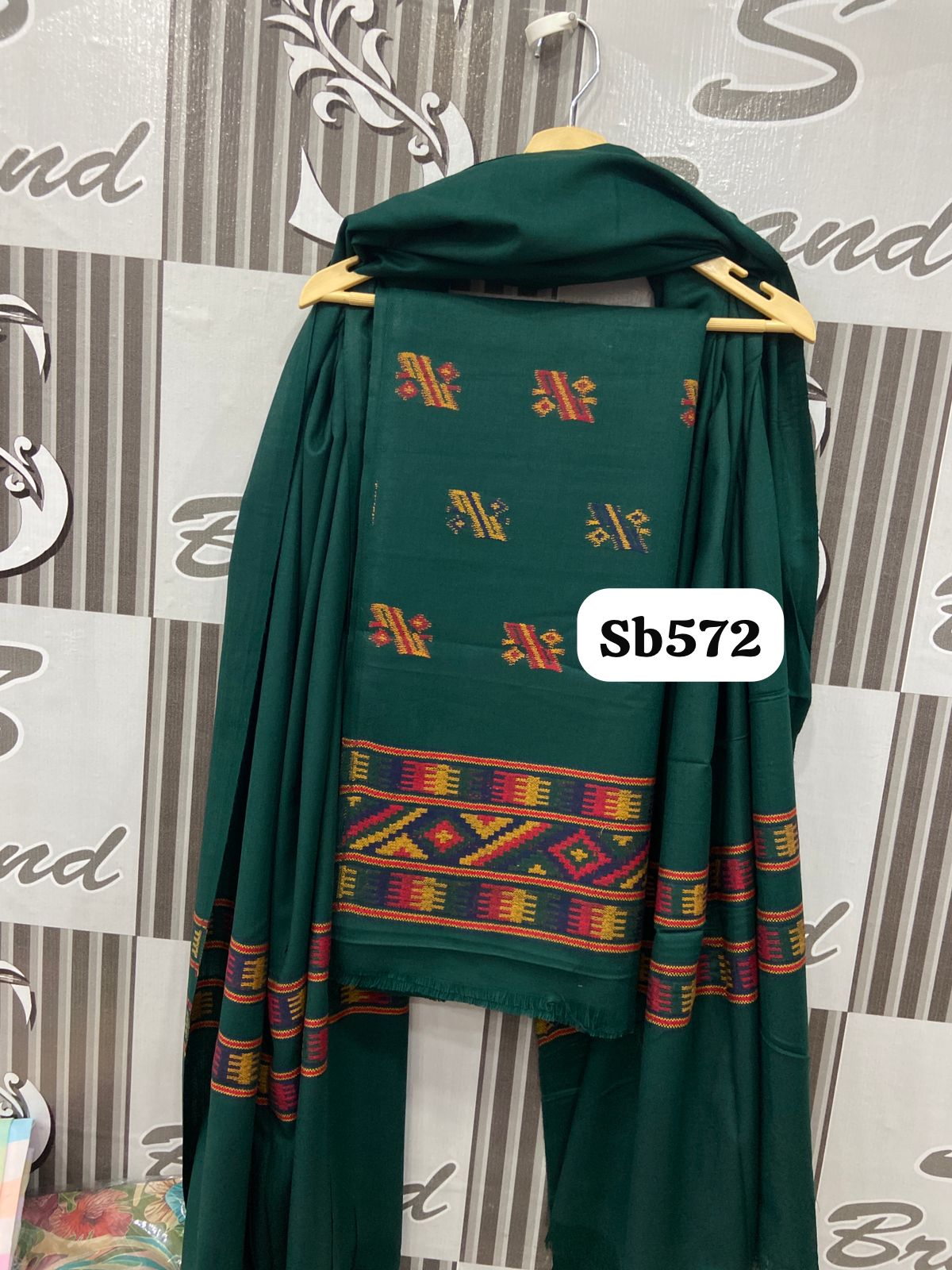 Unstitched Kullu Pashmina Suit  |