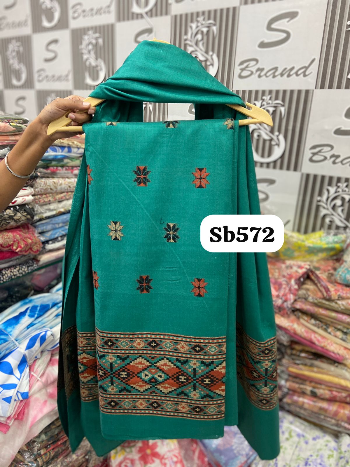 Unstitched Kullu Pashmina Suit  |