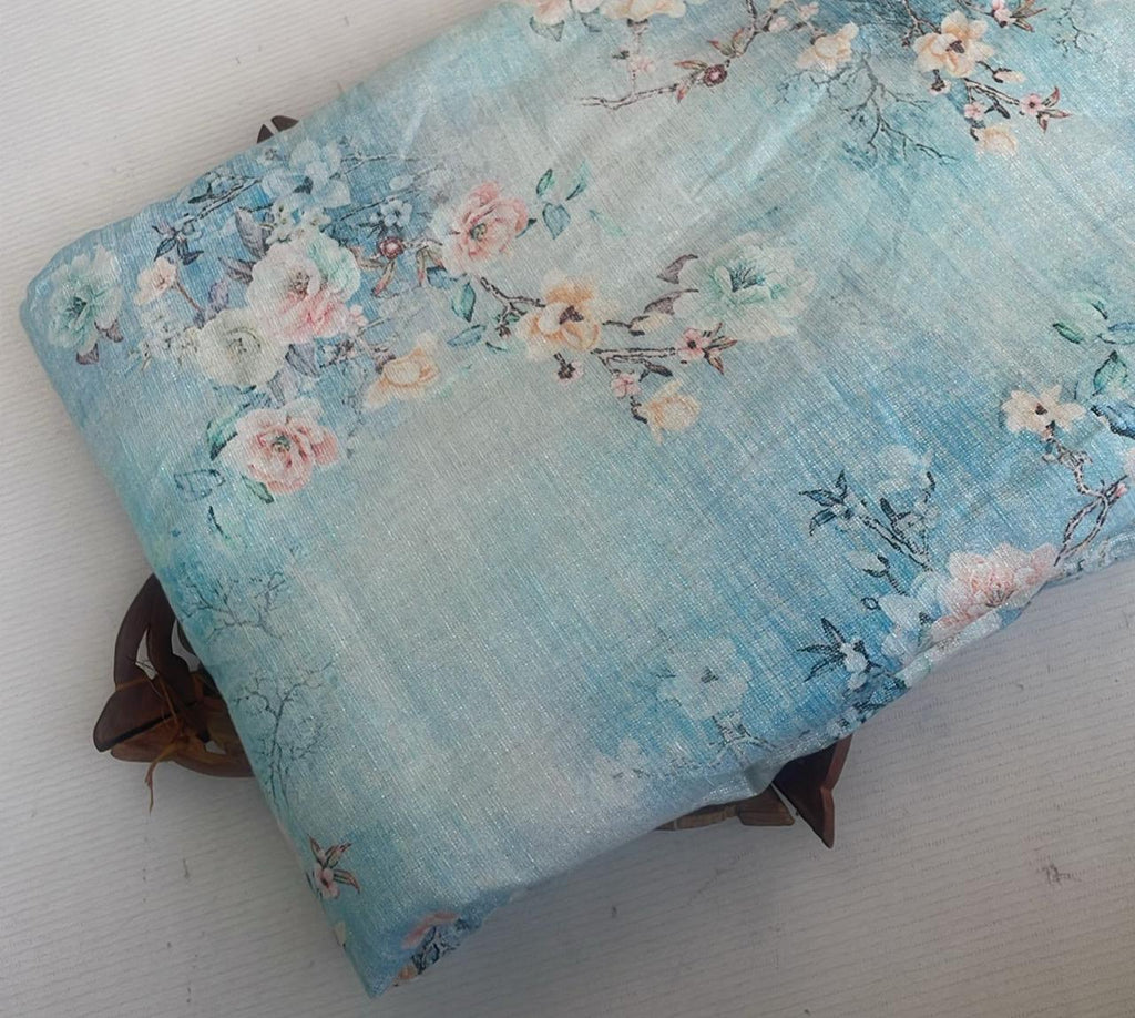 Linen Slub Unstitched Cotton Suit