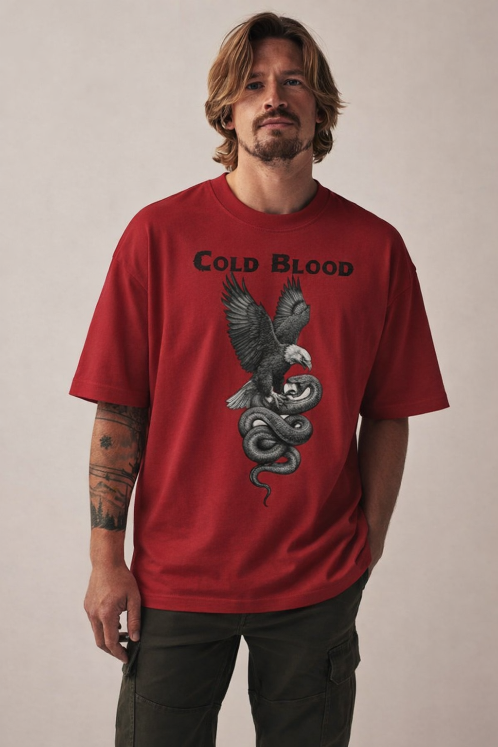 COLD BLOOD OverSized T-Shirt